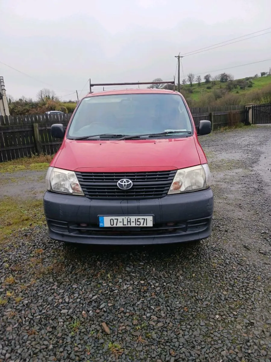 2007 toyota hiace...low kms...tested 10/2026 - Image 2