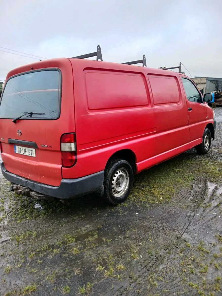 2007 toyota hiace...low kms...tested 10/2026 - Image 4
