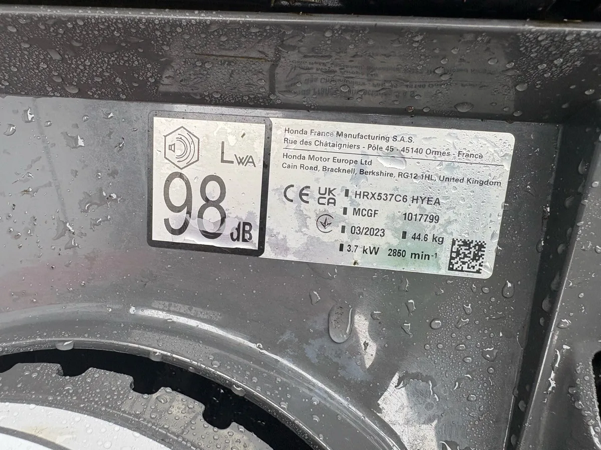Honda hrx 537 - Image 3