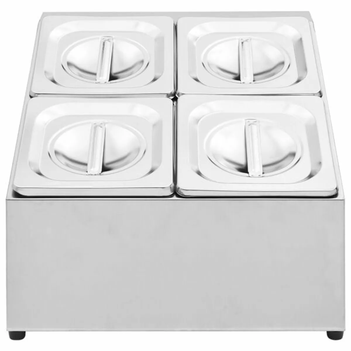 Gastronorm Container Holder with 4 GN 1/6 Pan Stai - Image 1