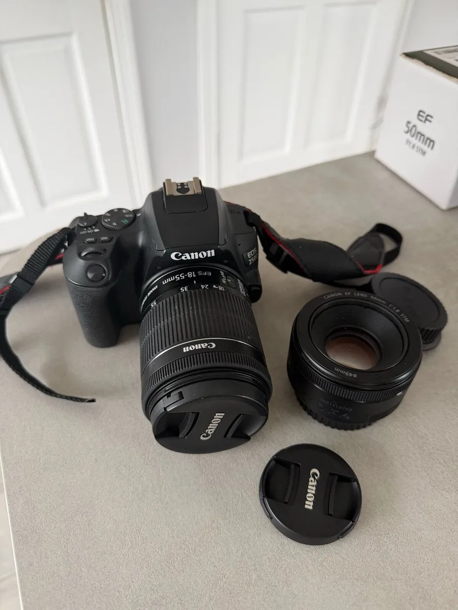Canon EOS25OD Camera & EF 50mm f1.8 lens - Image 1