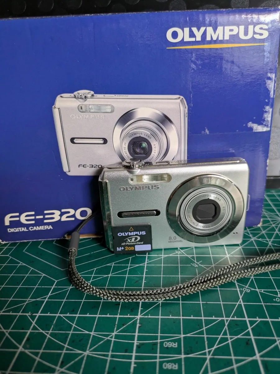 Olympus FE-320 8MP CCD 🎨 digital compact camera - Image 3