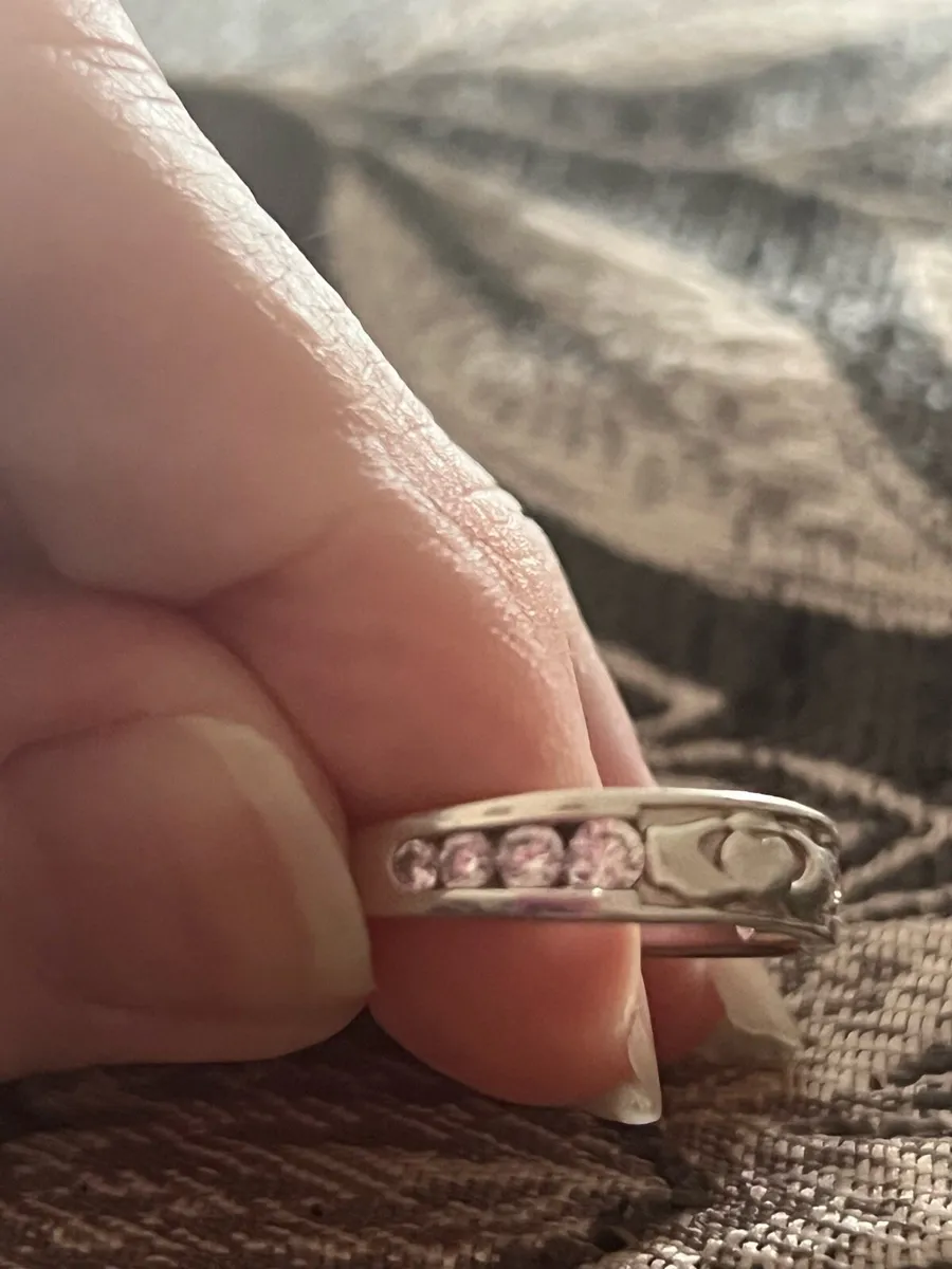 Beautiful handcrafted cladagh sterling silver ring - Image 2