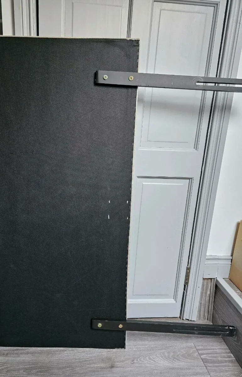 Grey Fabric Headboard - Image 3