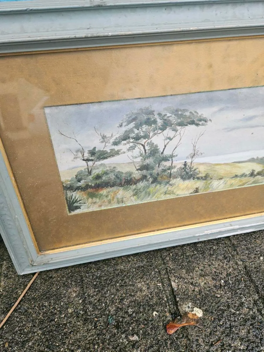 Vintage Picture Oil on Board - Image 2