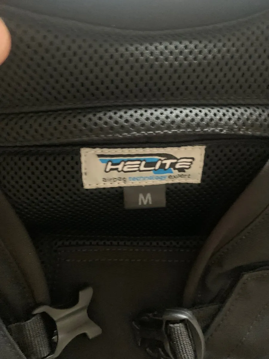 Helite Turtle Airbag vest size XL and Medium - Image 3