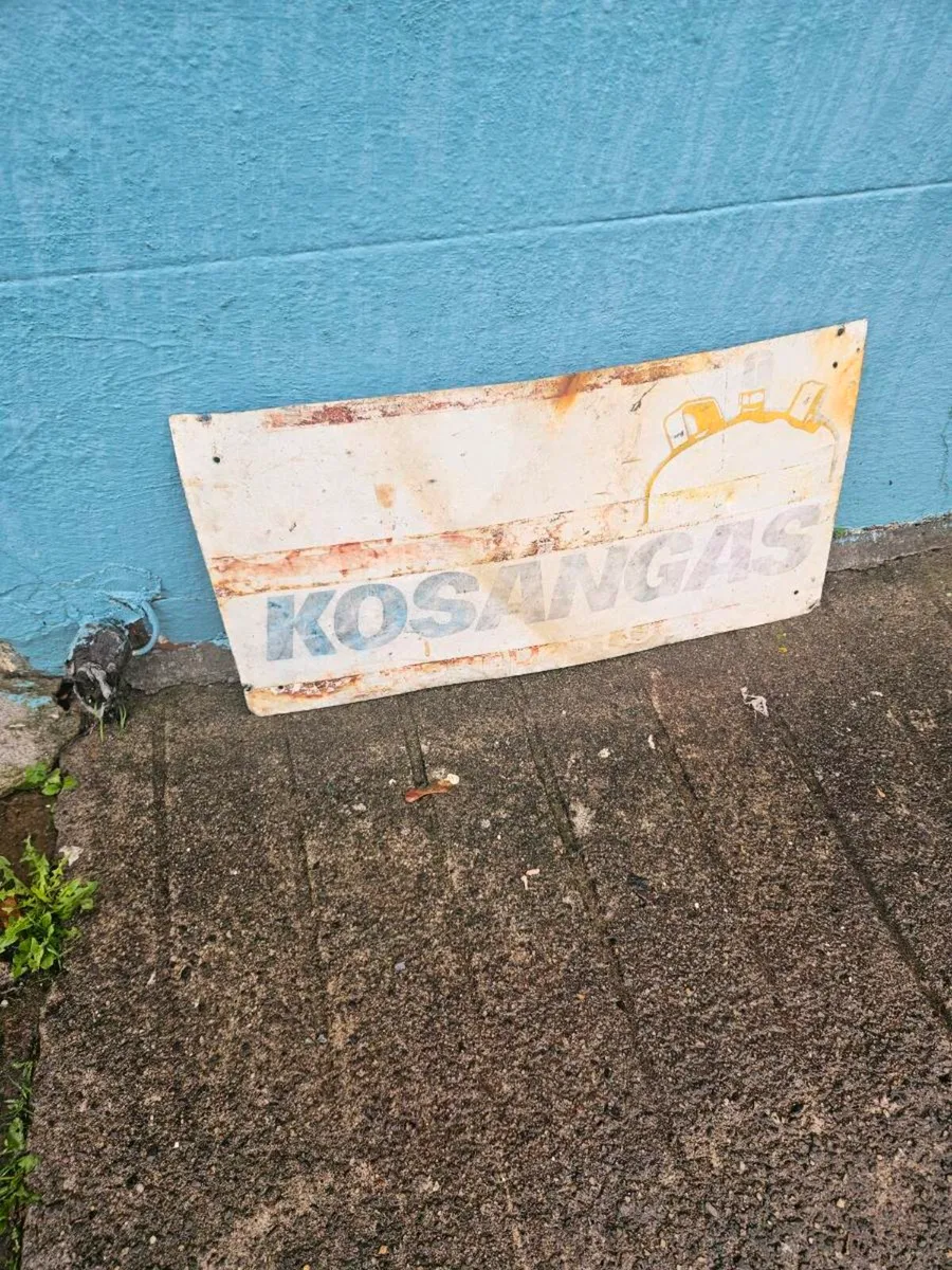 Kosangas Metal Sign - Image 1