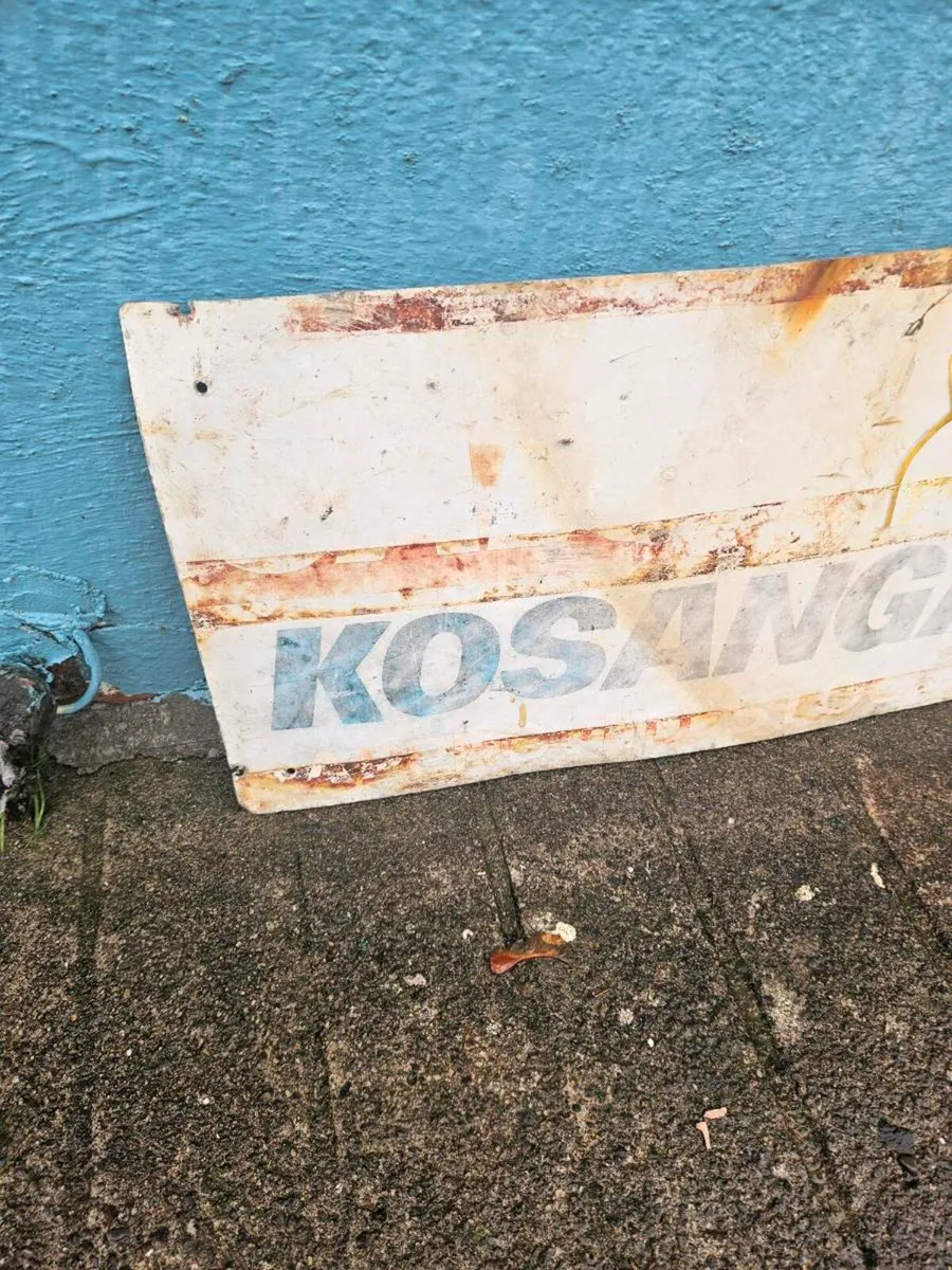 Kosangas Metal Sign - Image 2