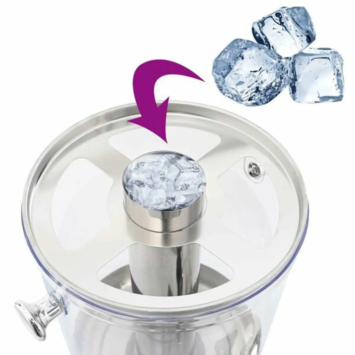 Juice Dispenser Stainless Steel 8 L - Image 4