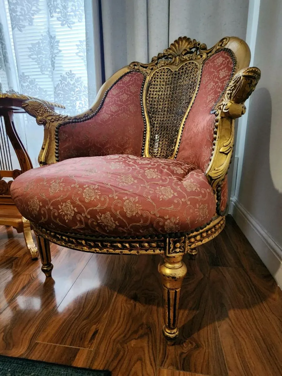 ⚜️ Antique French loius XV ROCOCO style sofas set - Image 2