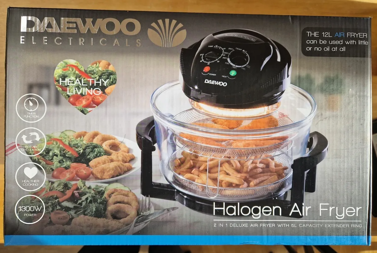 Daewoo Deluxe 17L 1300W Halogen Air Fryer - Image 1