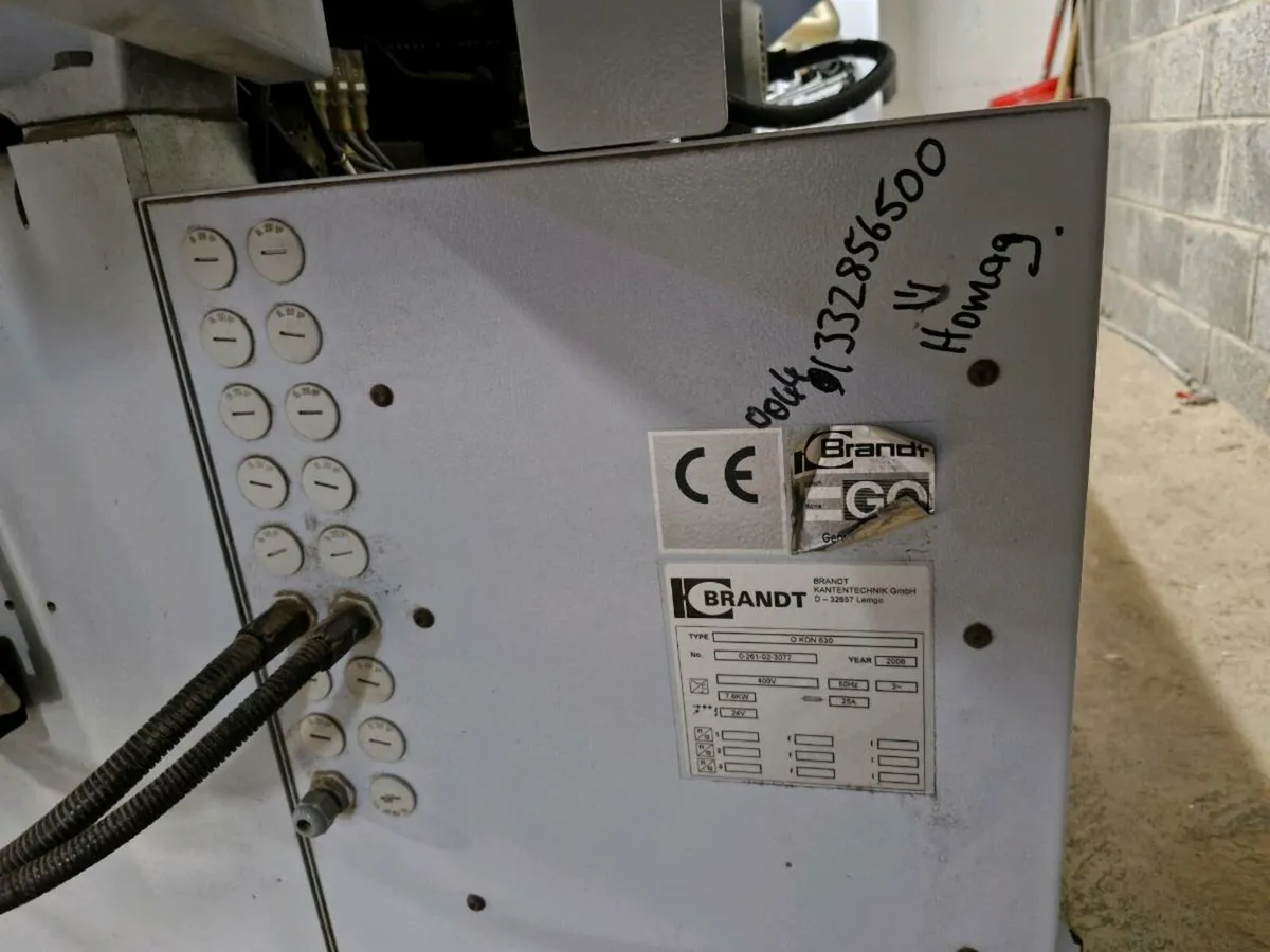 Homag edgebander 3phase 16m/m - Image 2