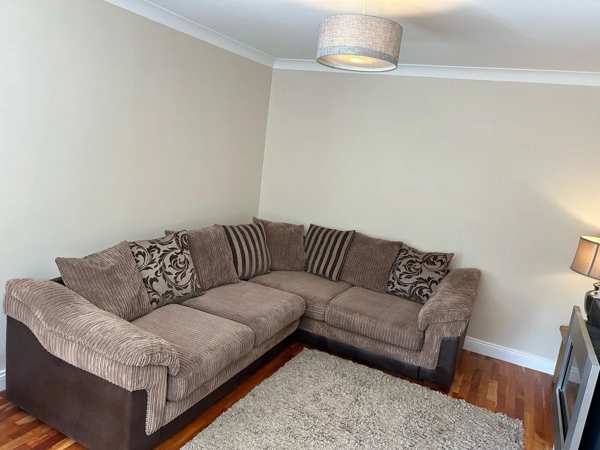 Corner sofa & Swivel chair - Image 1