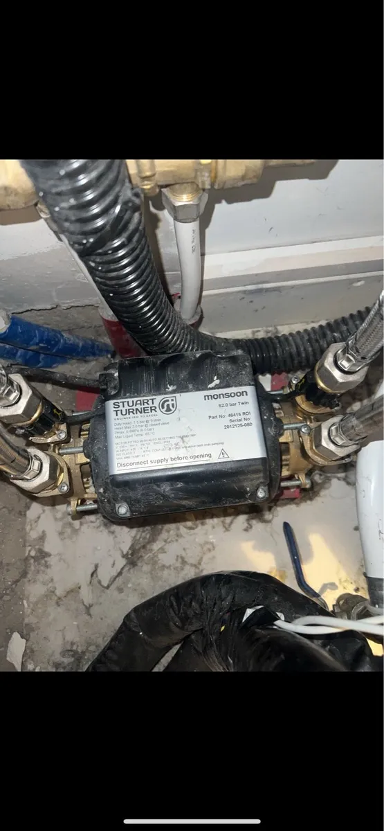 Stuart Turner Monsoon S2.0 Bar Twin Shower Pum