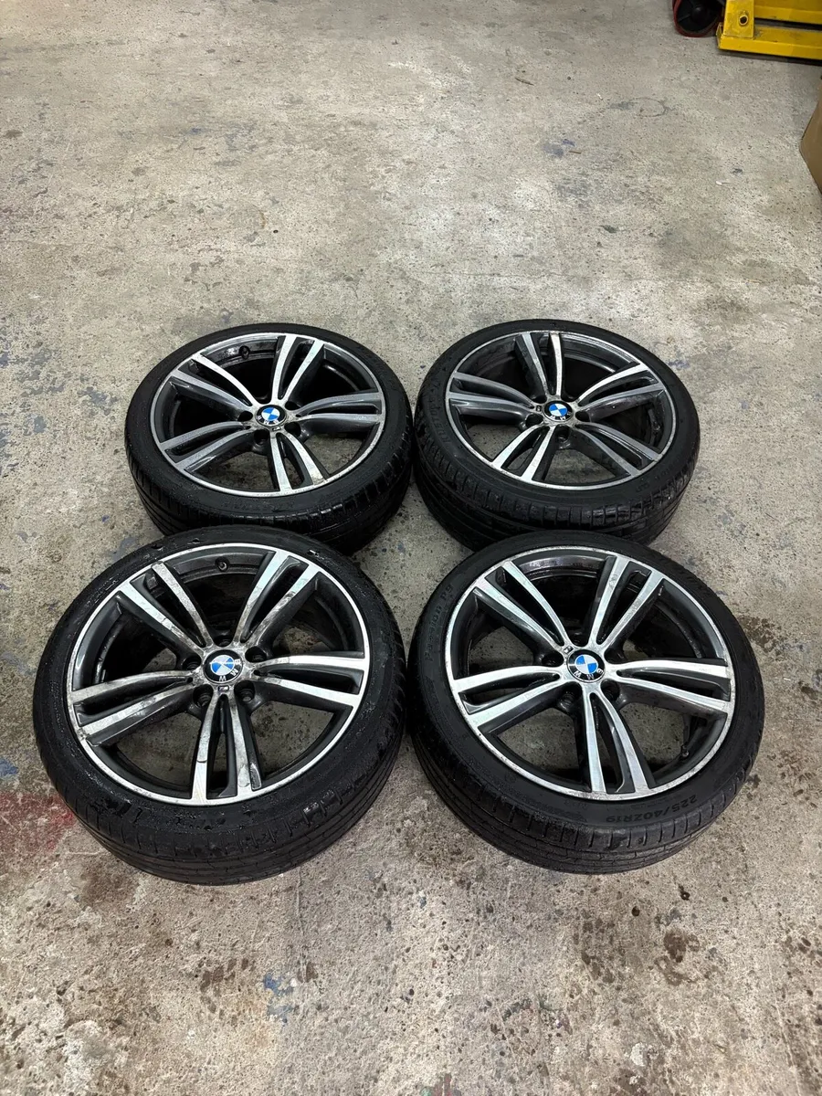 BMW 19 inch M Sport 5x120 alloys f30/f32/f36 - Image 1