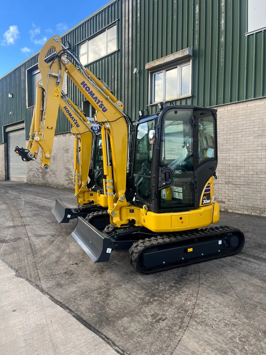 New Komatsu PC30MR-5 Mini Excavators - Image 2