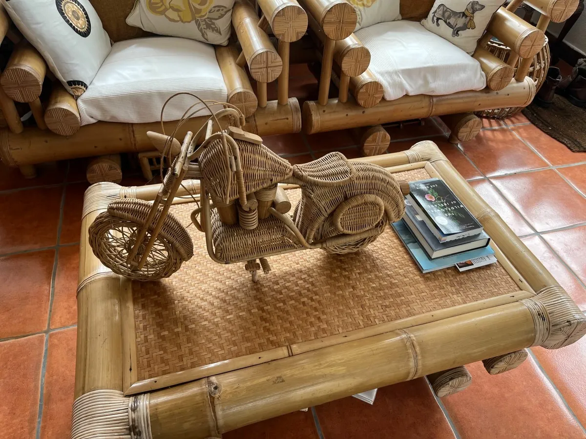 Bali-made rattan Harley Davidson - Image 2