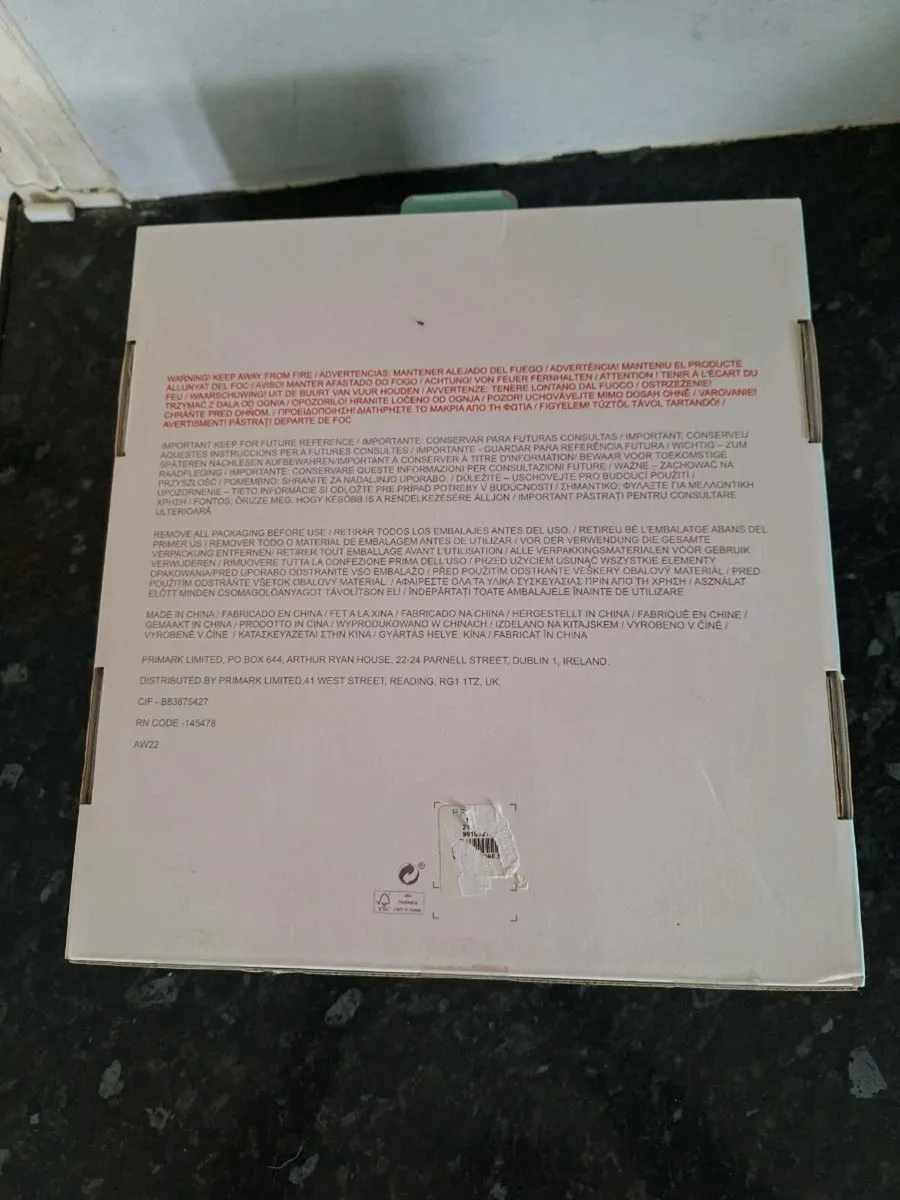 Christmas blanket, comforter and rattle gift set - Image 2