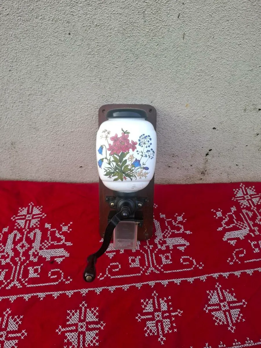 Wall vintage coffee grinder postage possible - Image 1