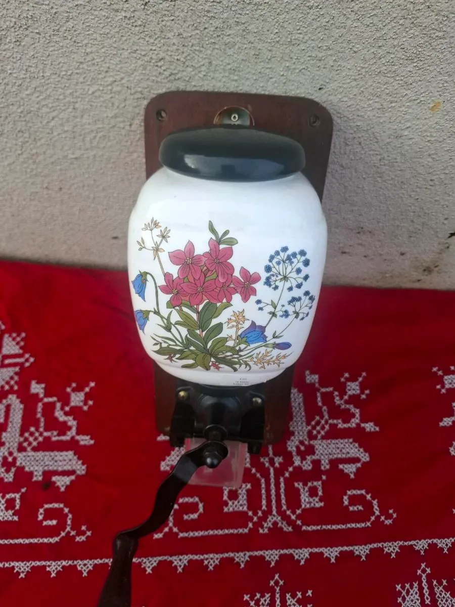 Wall vintage coffee grinder postage possible - Image 2