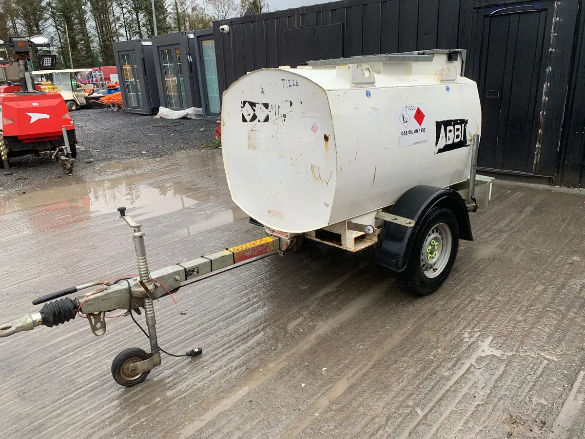 Single Axle Western 1000L Fuel Bowser - Image 1
