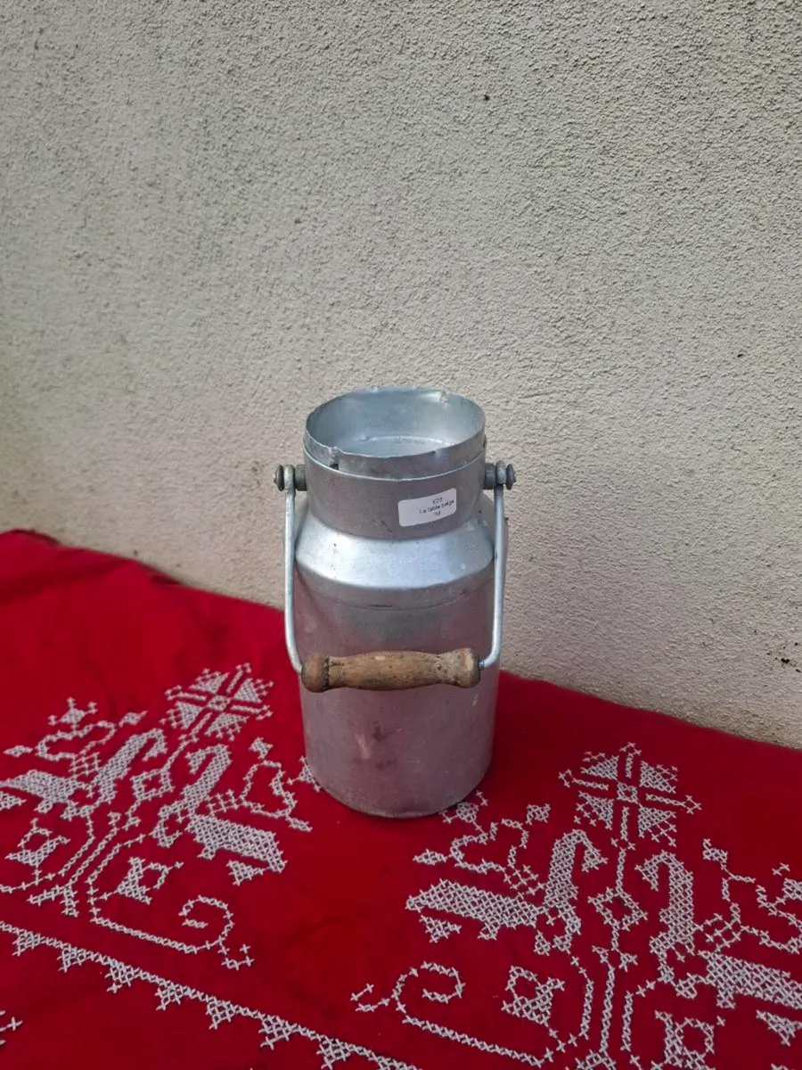 Small vintage school milk churn postage possible - Image 1