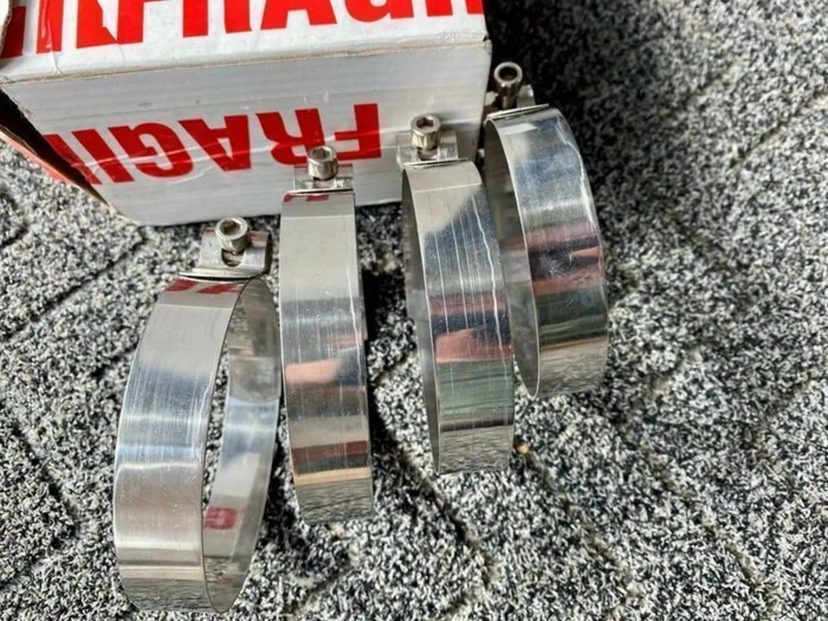 Jubilee clips x 4 - Image 1