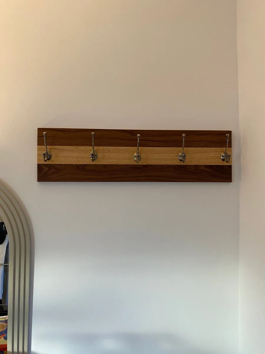 Coat hangers, storage, woodworking, timber cutting - Image 3