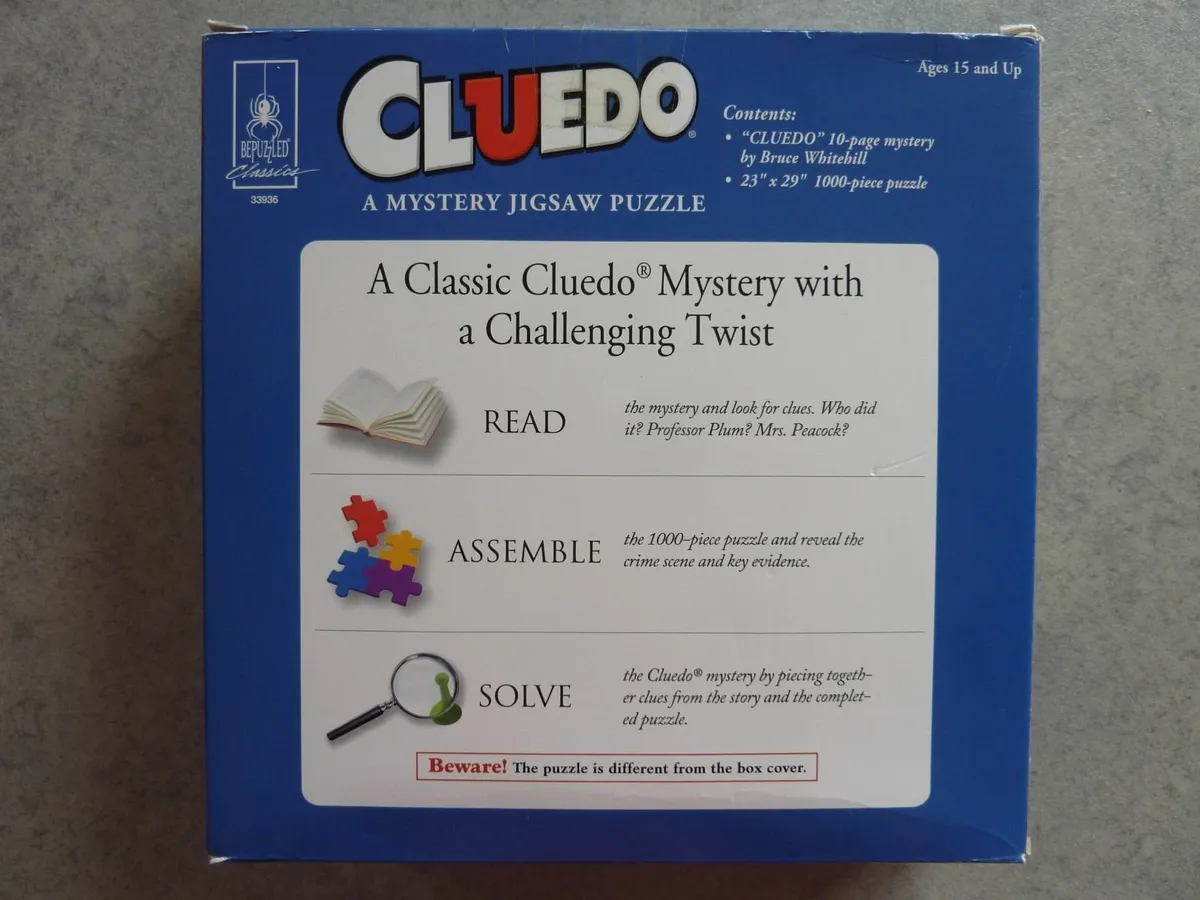 Jigsaw - Cluedo - Image 2