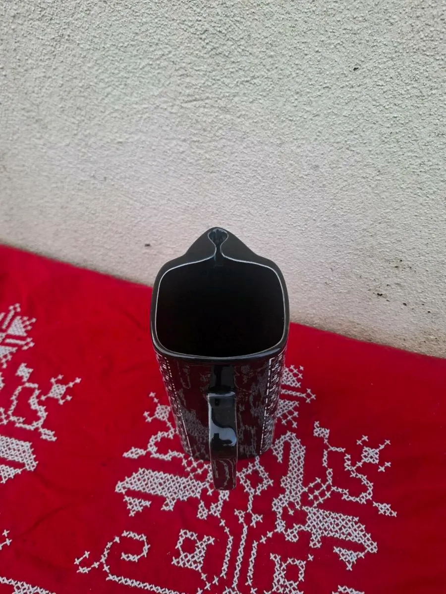 Black and white whiskey pitcher postage possible - Image 2