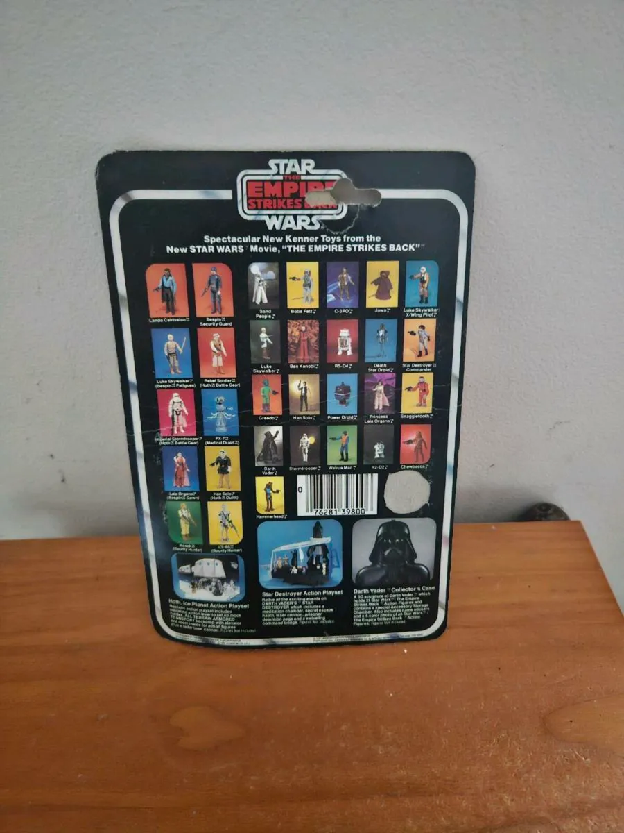 Vintage Star Wars Card Back - Image 2