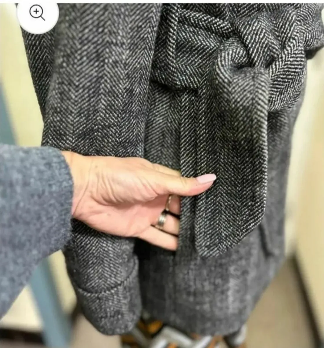 Massimo Dutti Coat Size 8 - Image 2