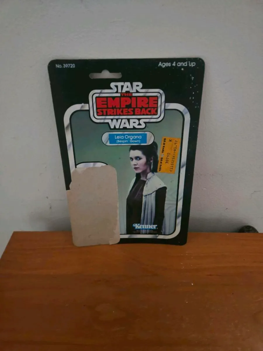 Vintage Star Wars Card Back - Image 1