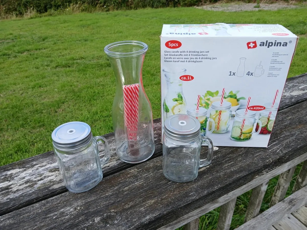 Carafe with jars - Image 2