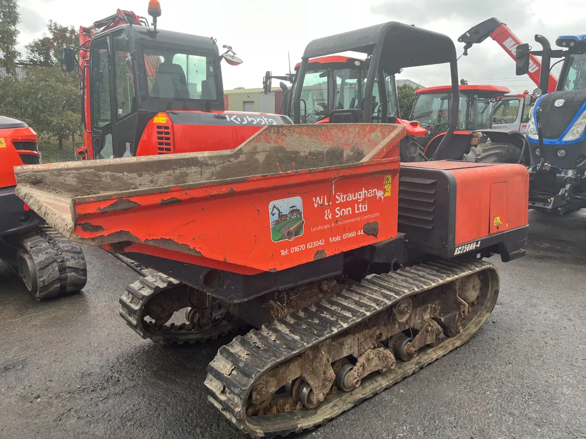 Kubota KC250 tracked dumper - Image 2