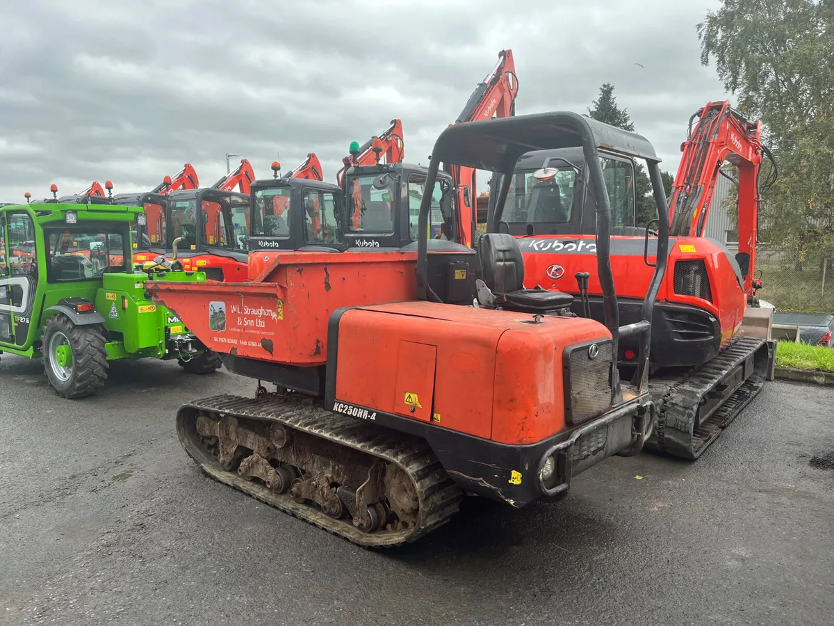 Kubota KC250 tracked dumper - Image 1