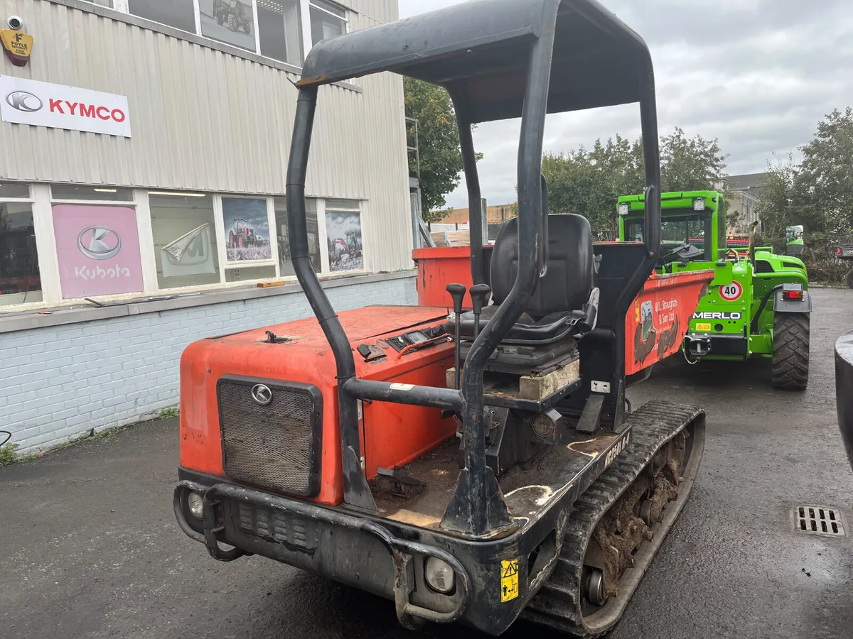 Kubota KC250 tracked dumper - Image 3