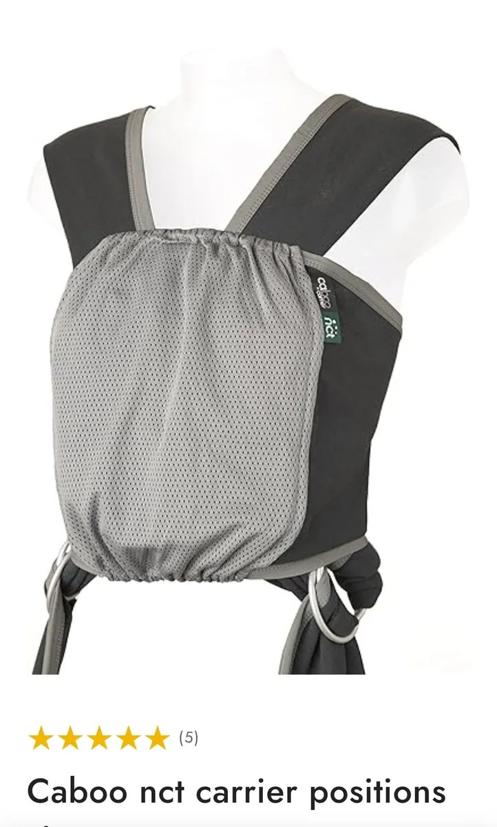 CABOO NCT baby carrier sling - Image 2