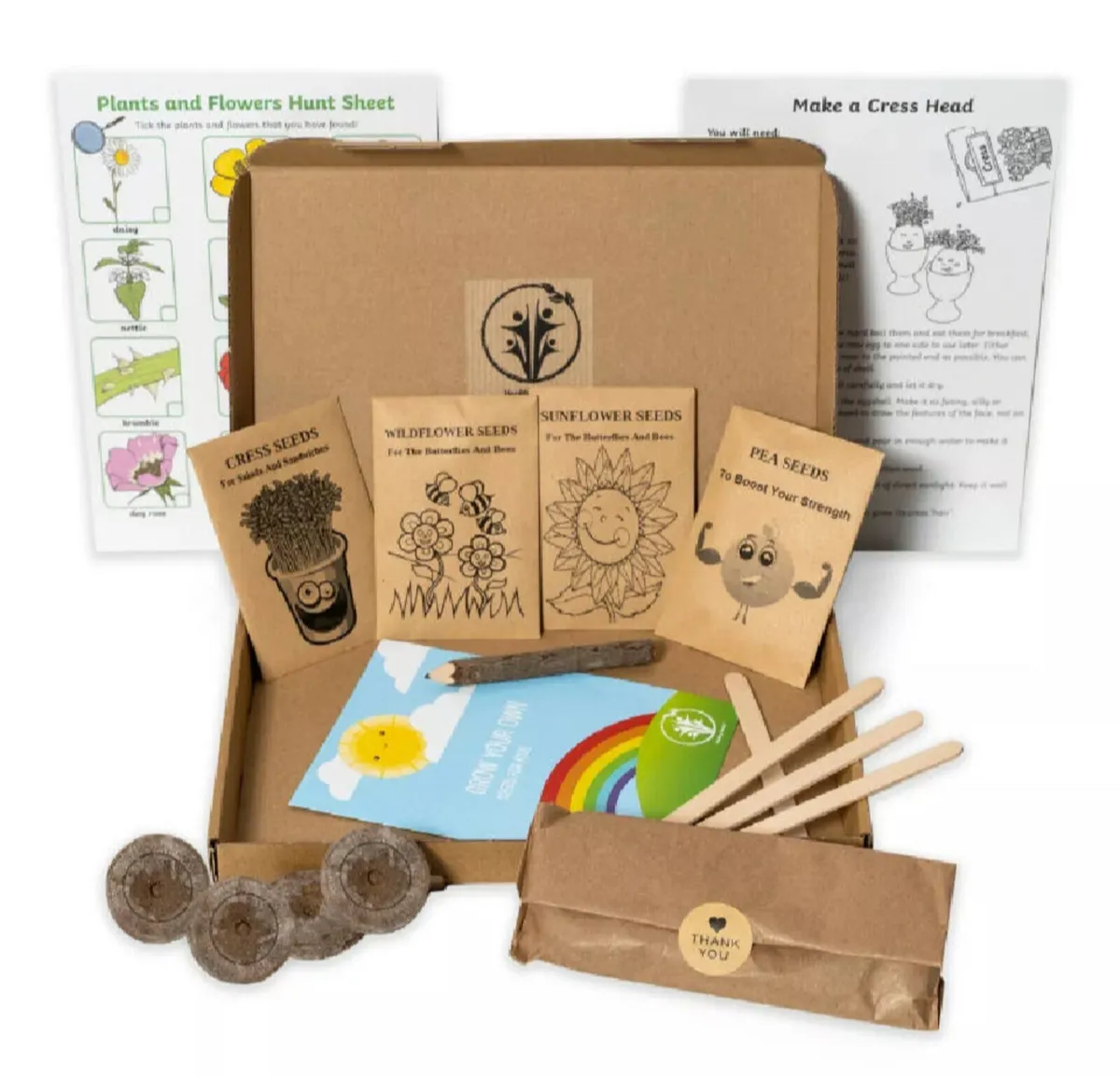 Grow Your Own Seeds Kit for Kids - Image 1