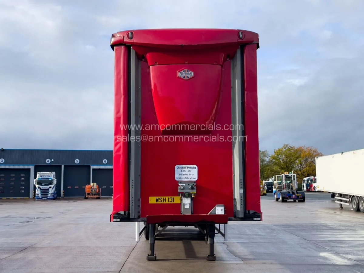 2017 CARTWRIGHT 4550MM PILLARLESS TRI AXLE CURTAIN - Image 2