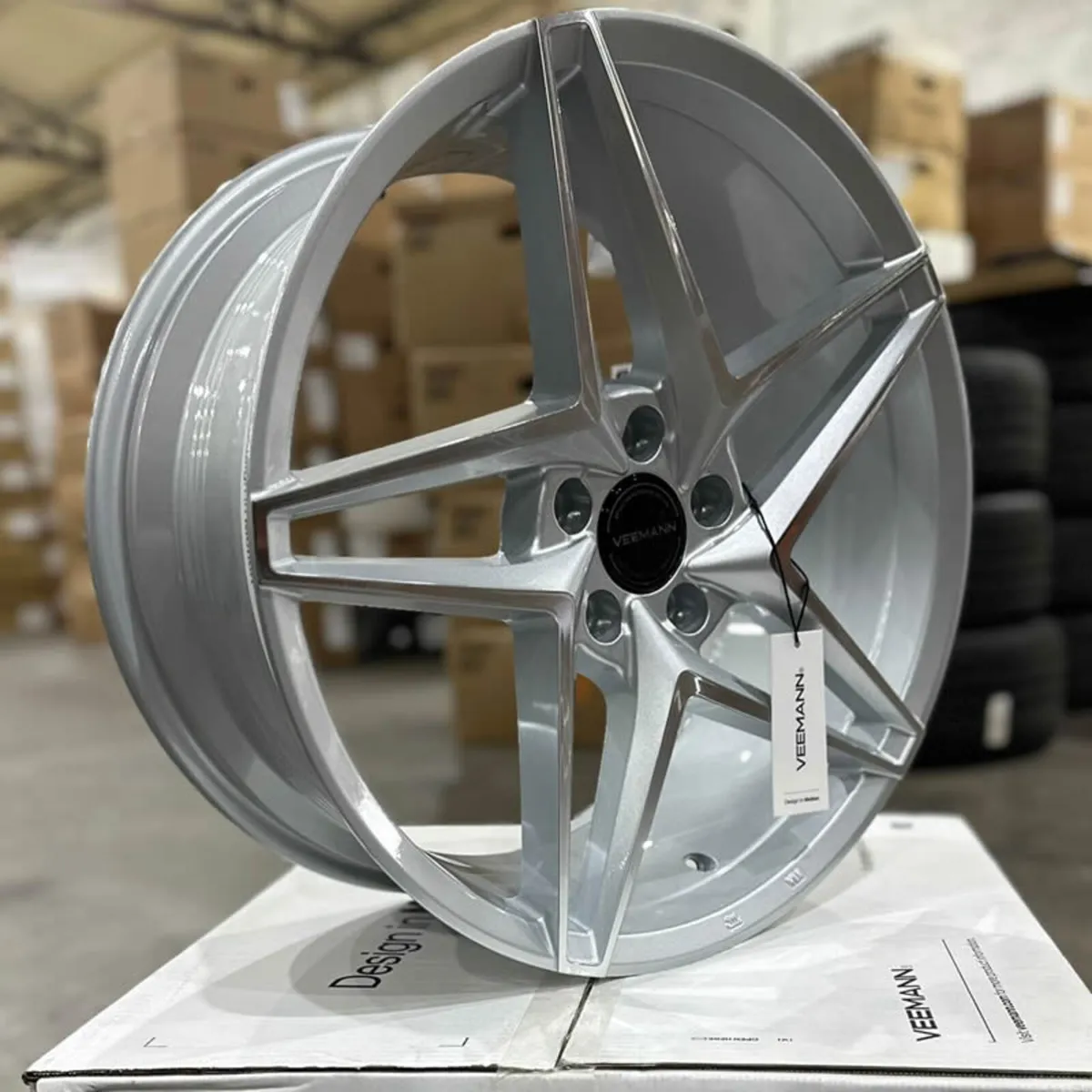 19" Veemann V-FS46 Alloy & Tyres Golf, Leon etc - Image 2