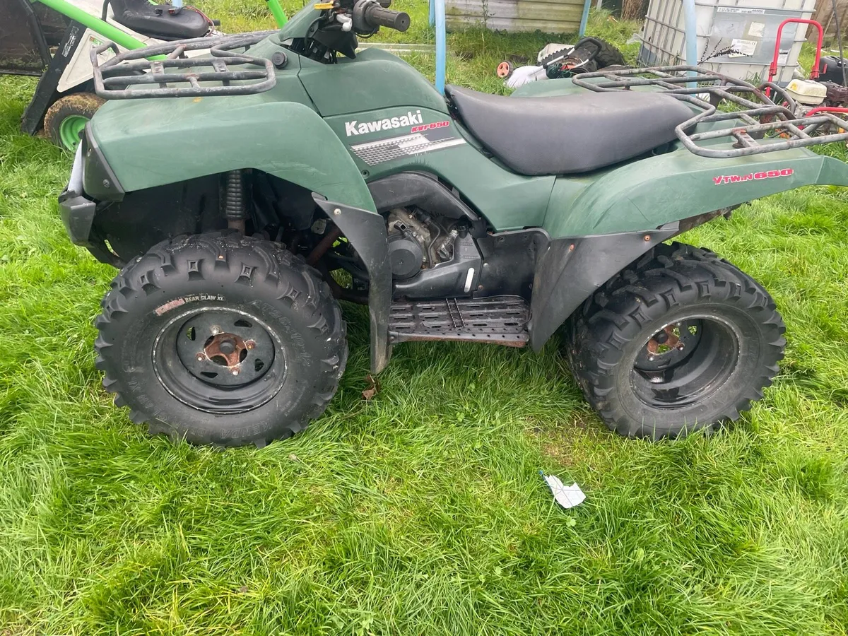 Kawasaki 650 cc Parts or repair - Image 2