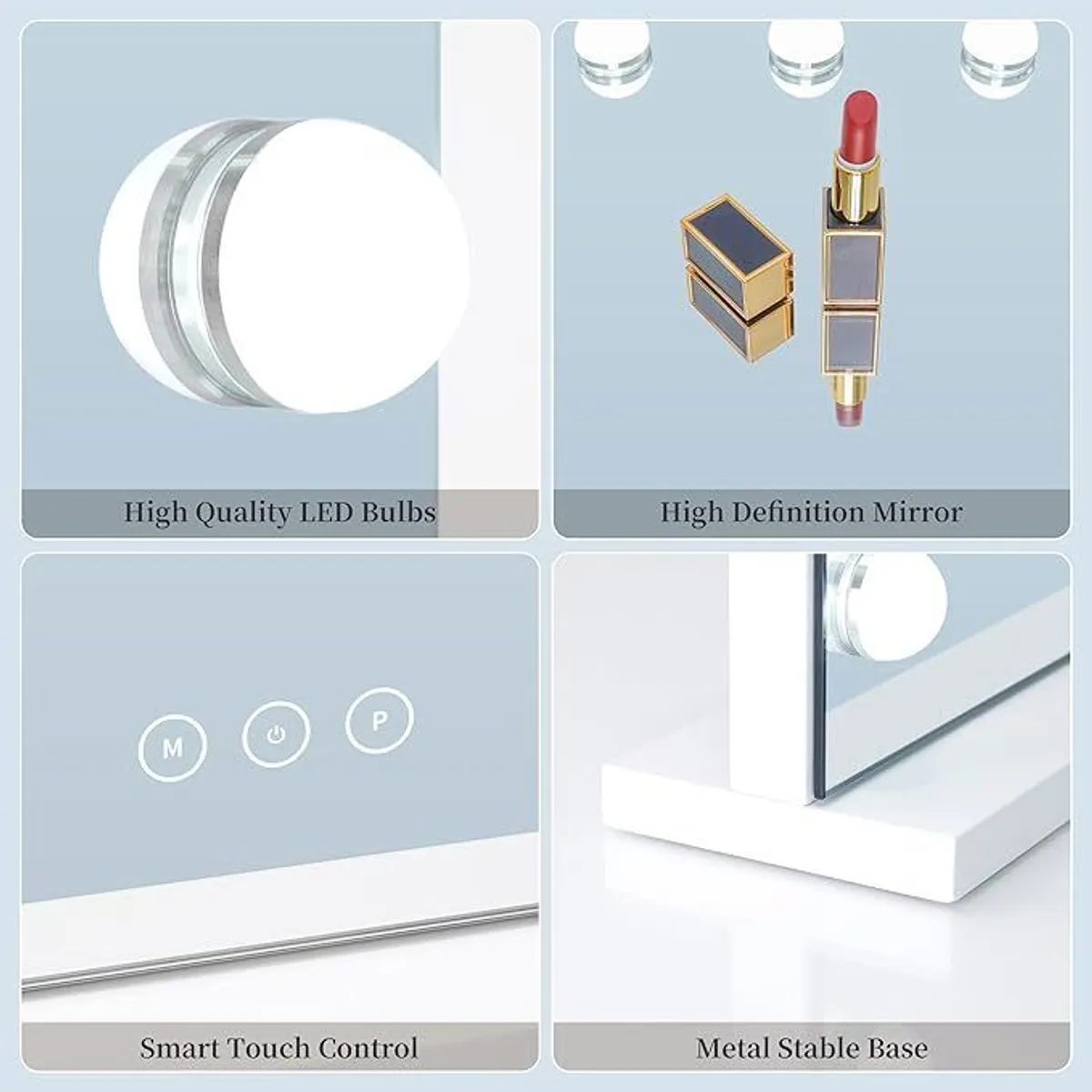 Vanity Mirror With LED Lights / Makeup Mirror - Image 2