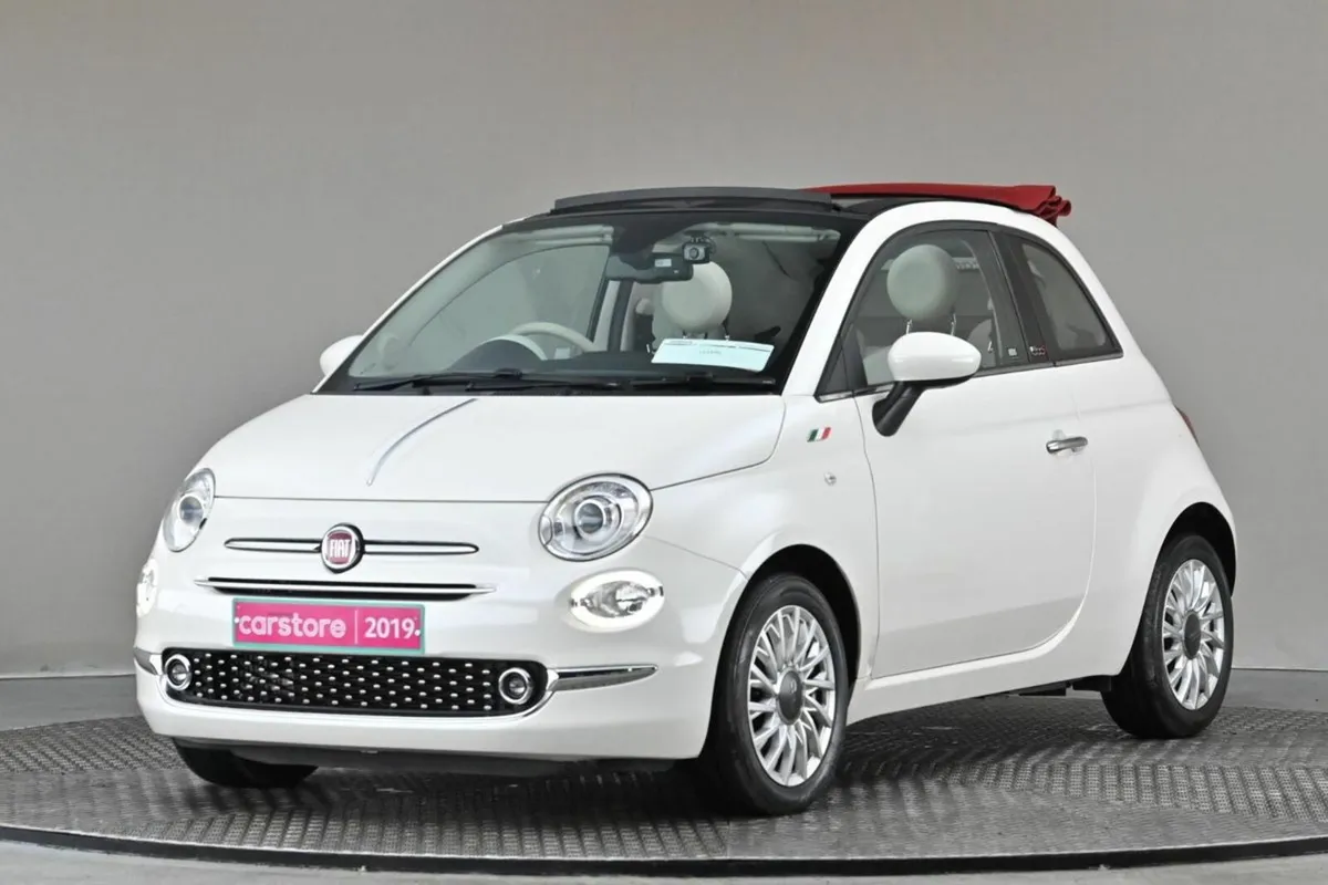 Fiat 500C 1.2 AUTO CONVERTIBLE **REAR PARK SENSORS - Image 3