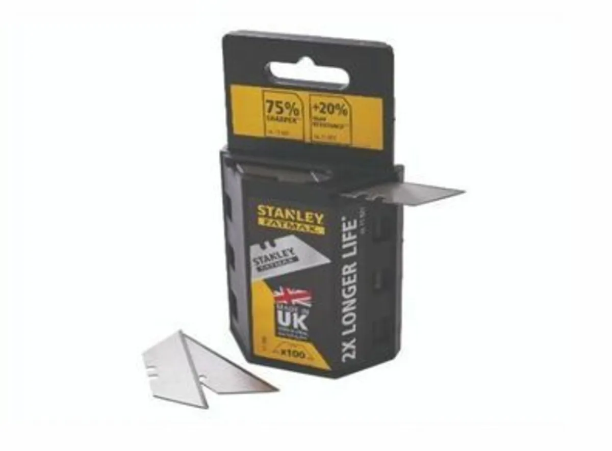 STA811921 1992B Knife Blades Heavy-Duty (Pack 100) - Image 1