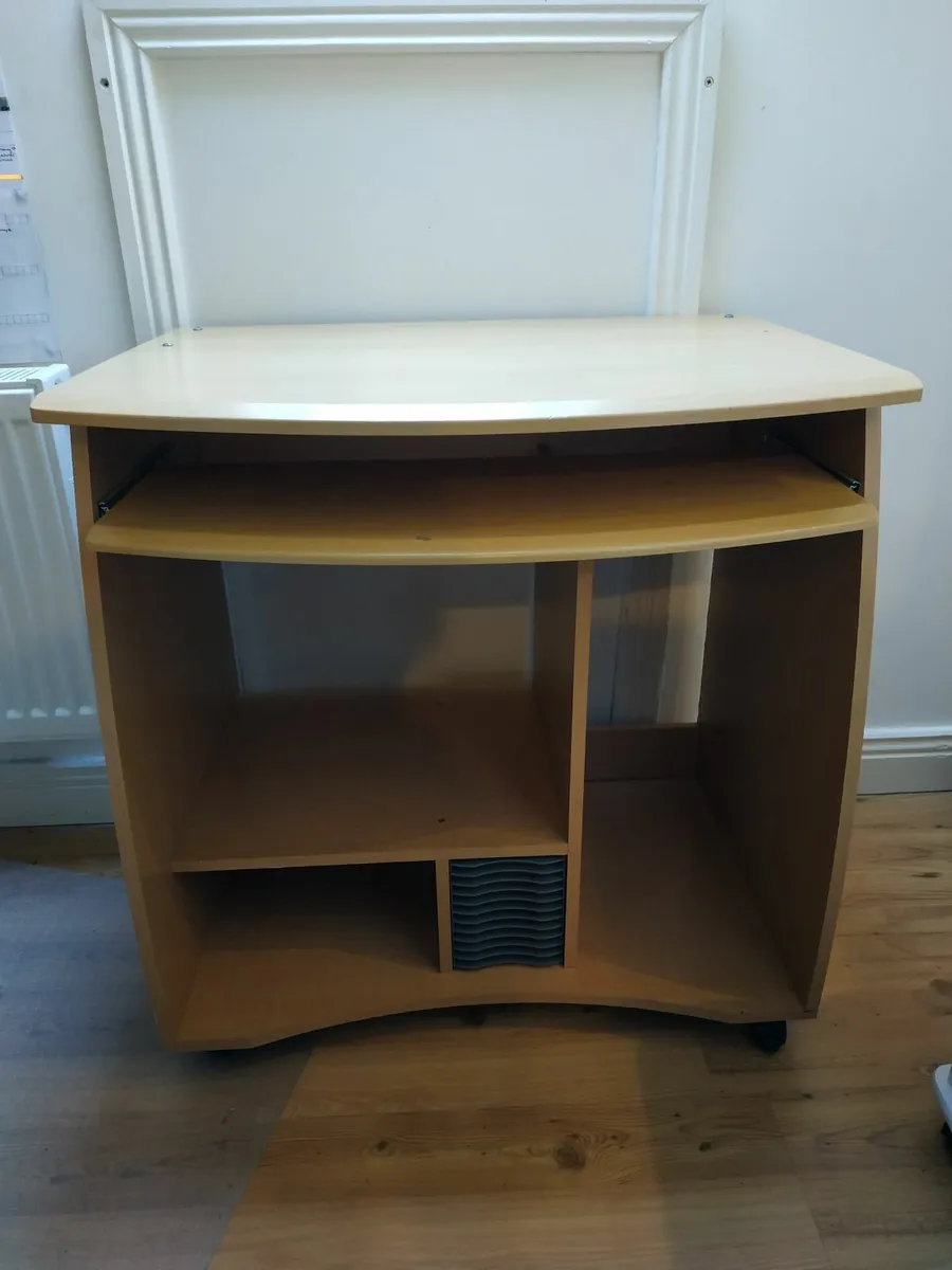 Computer Desk and Chair - Image 1