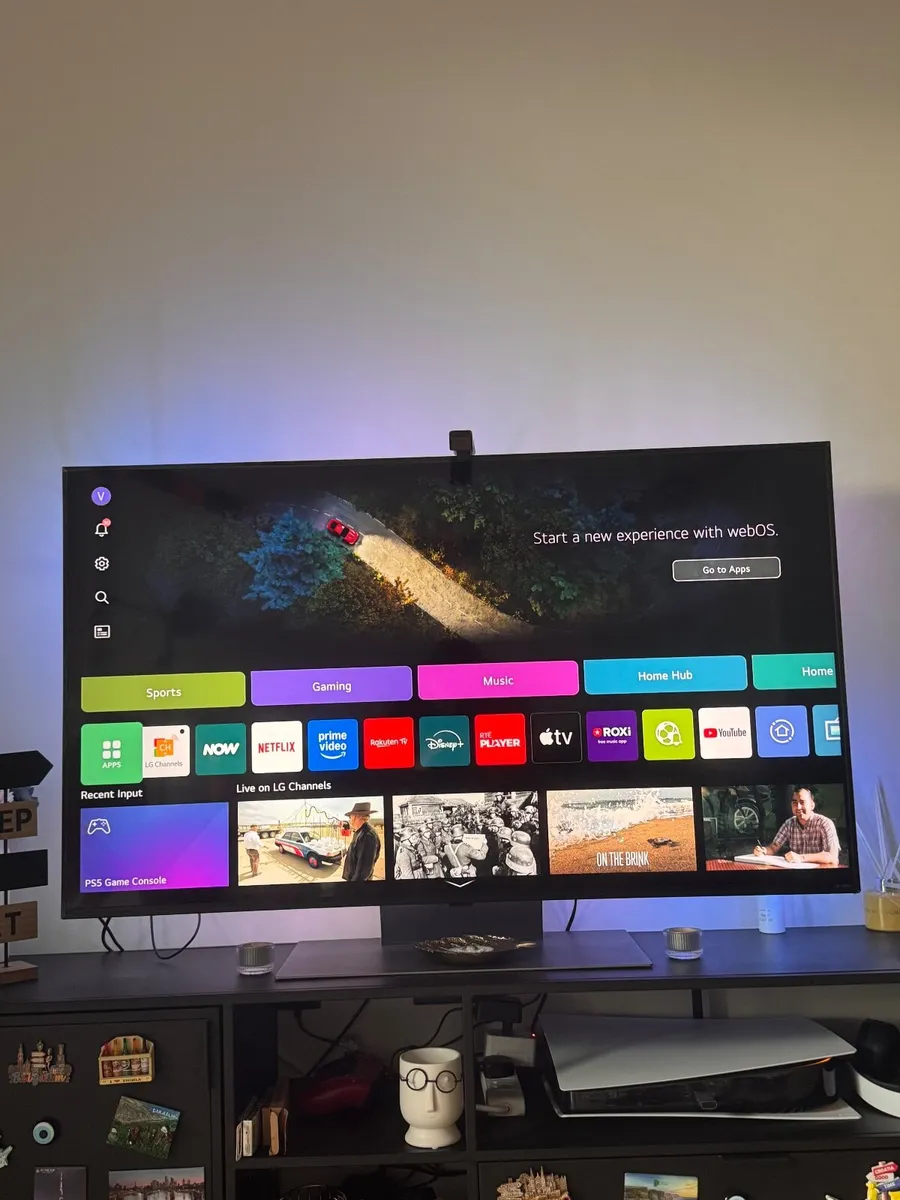 LG QNED 81,  50 inch 4K gaming tv - Image 1