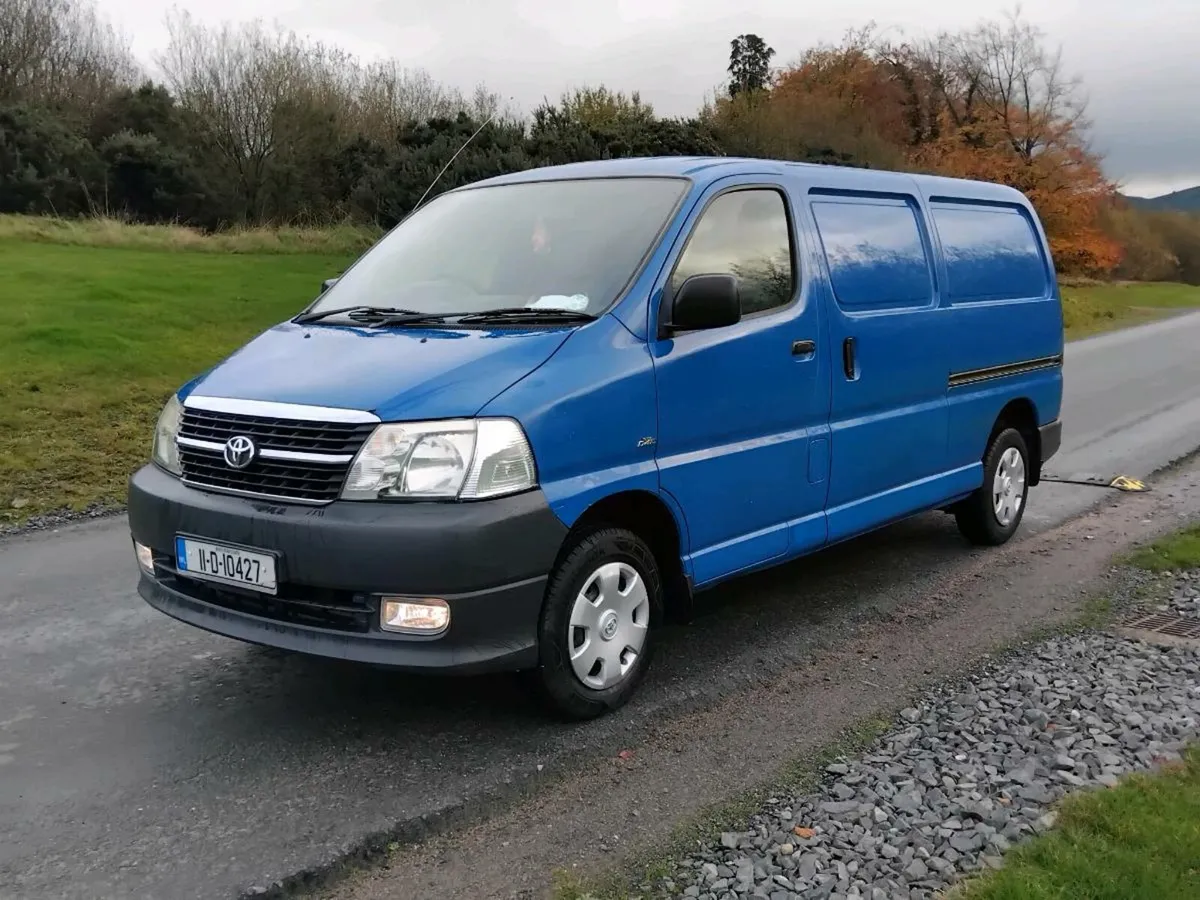 Low mileage 2011 hiace van test 23/06/26 - Image 1