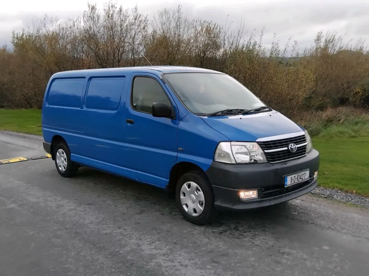 Low mileage 2011 hiace van test 23/06/26 - Image 2