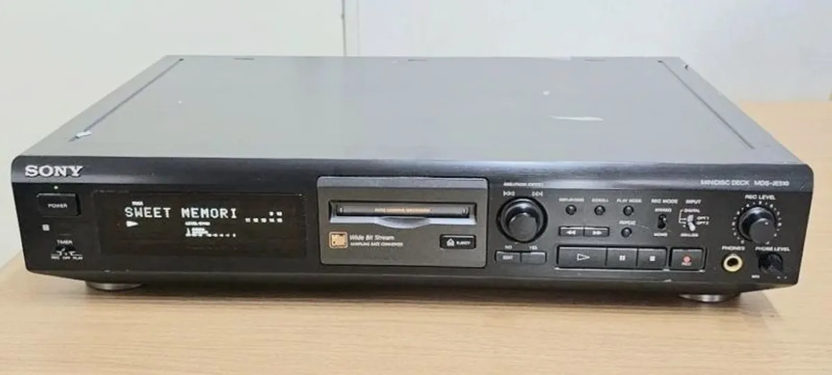 Sony MDS JE 510  Minidisc Player - Image 1